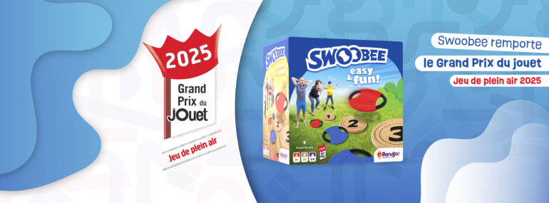 Swoobee remporte le Grand Prix du Jouet 2025 – Jeu de plein air !